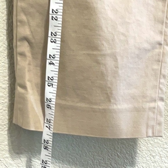 Halogen Taylor Fit Khaki Capris Pants - Picture 9 of 13